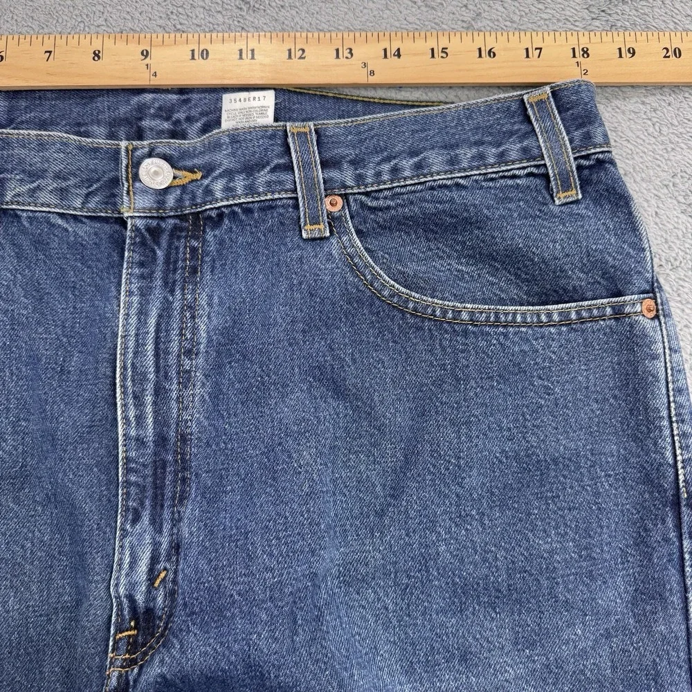 Levis 505 VTG Jeans Men 38x30 Blue Regular Straight Denim (99' VTG)‎
